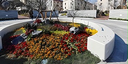 清水藝科石花壇，全天候自潔，省心更省力！