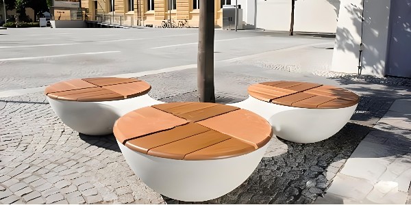 藝科石坐凳：園林景觀的顏值與實用的結(jié)合